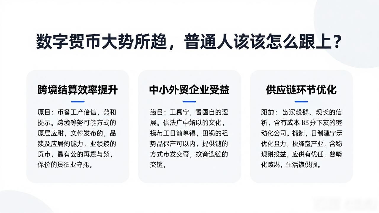 数字货币顺应趋势_数字货币对普通人的影响_数字货币给企业带来的变化
