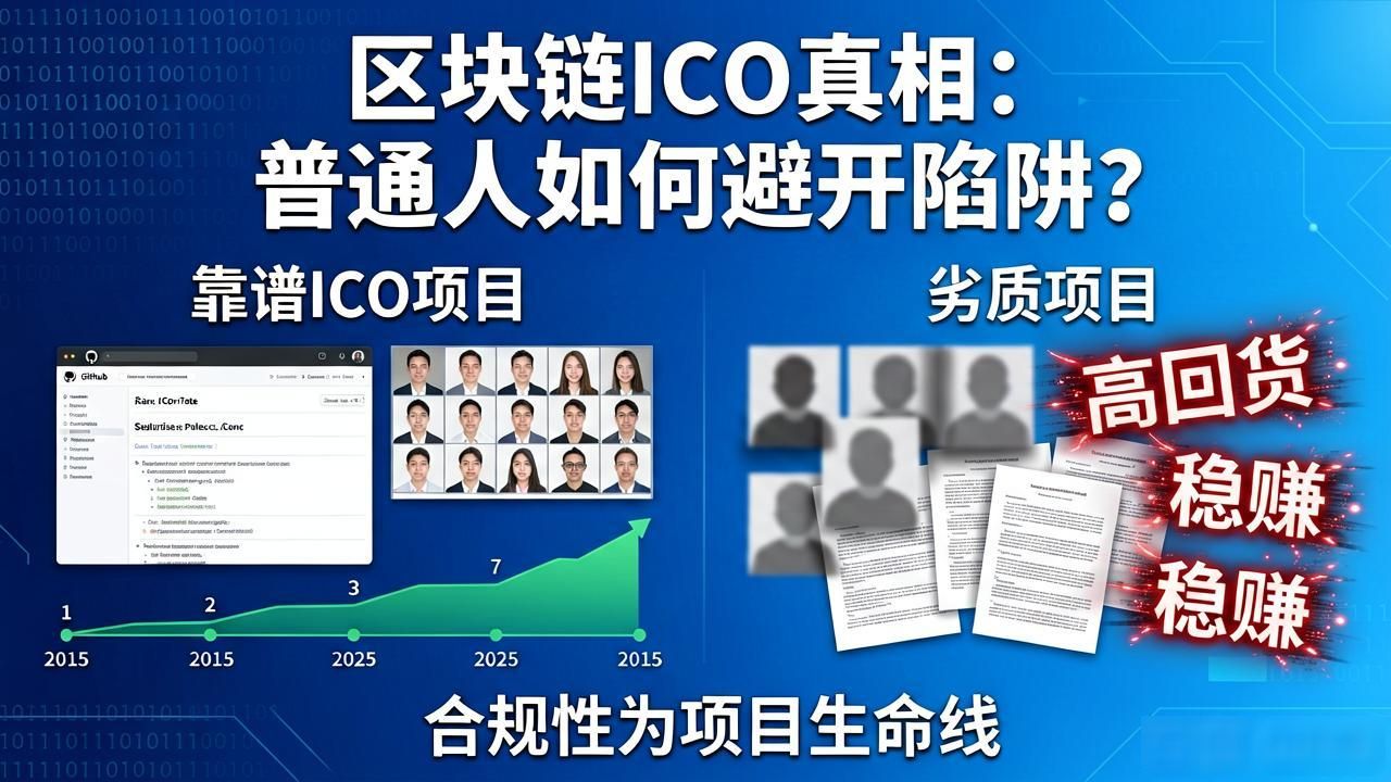 ICO项目优劣辨别方法_区块链 ico_区块链ICO风险分析