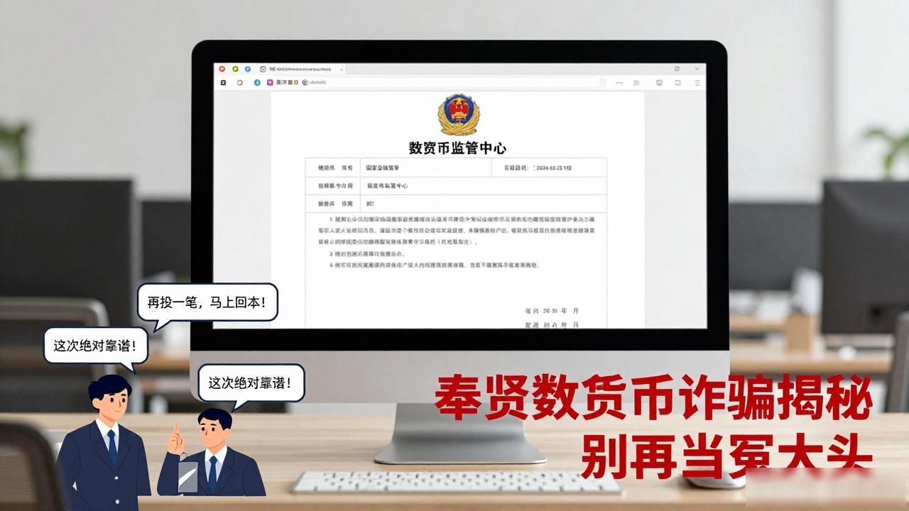奉贤反诈宣传_奉贤数字货币诈骗_数字货币诈骗识别