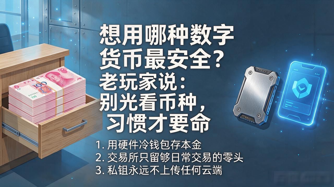 用哪种数字货币最安全_数字货币安全操作指南硬件冷钱包使用技巧_交易所热钱包风险与私钥保护策略