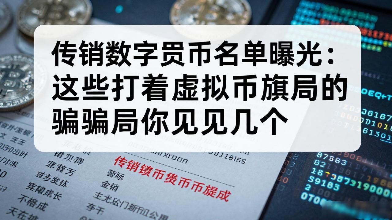 传销数字货币名单_传销币骗局识别_财经记者揭露传销数字货币