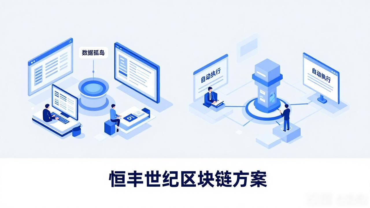 恒丰世纪区块链_区块链在供应链金融中的应用_区块链技术如何解决信任问题