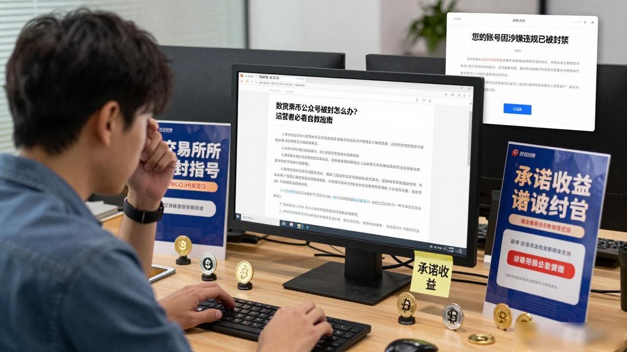 公众号数字货币封禁原因_数字货币公众号被封_如何避免公众号被封