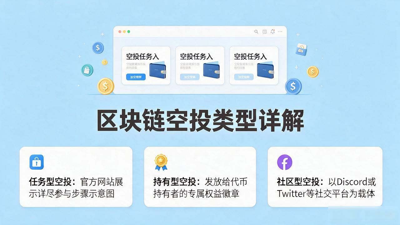 加密货币空投图片识别方法_空投数字货币图片大全_区块链空投类型区分
