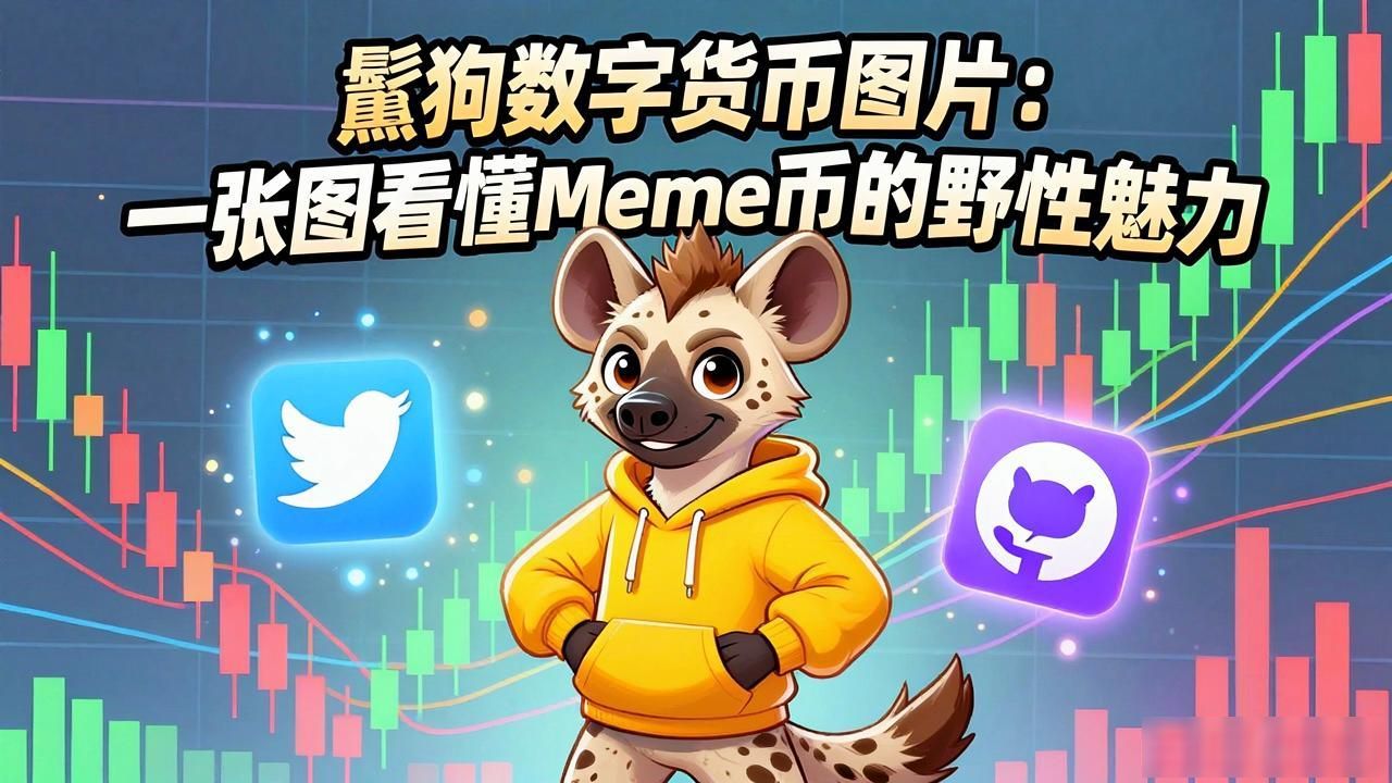 鬣狗数字货币图片_鬣狗数字货币视觉设计_鬣狗数字货币图片