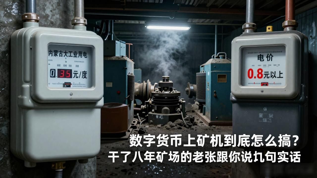 数字货币上矿机_内蒙古大工业用电挖矿成本分析_2026年矿机能效比选择与回本周期计算