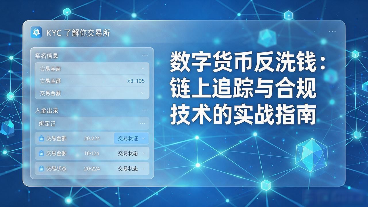 数字货币怎样反洗钱_数字货币反洗钱链上分析_交易所KYC制度反洗钱