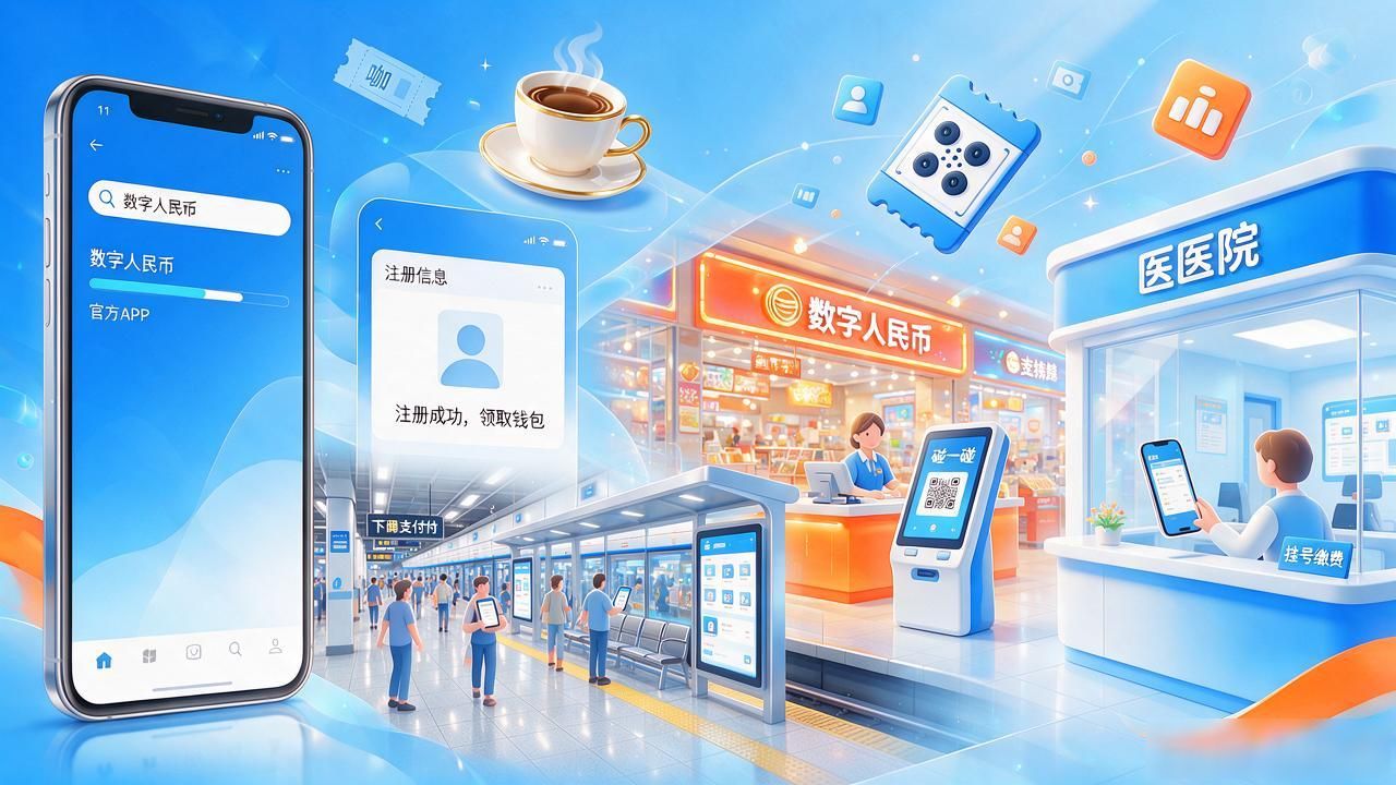 央行数字货币试点在哪_央行数字货币试点城市_数字人民币使用场景