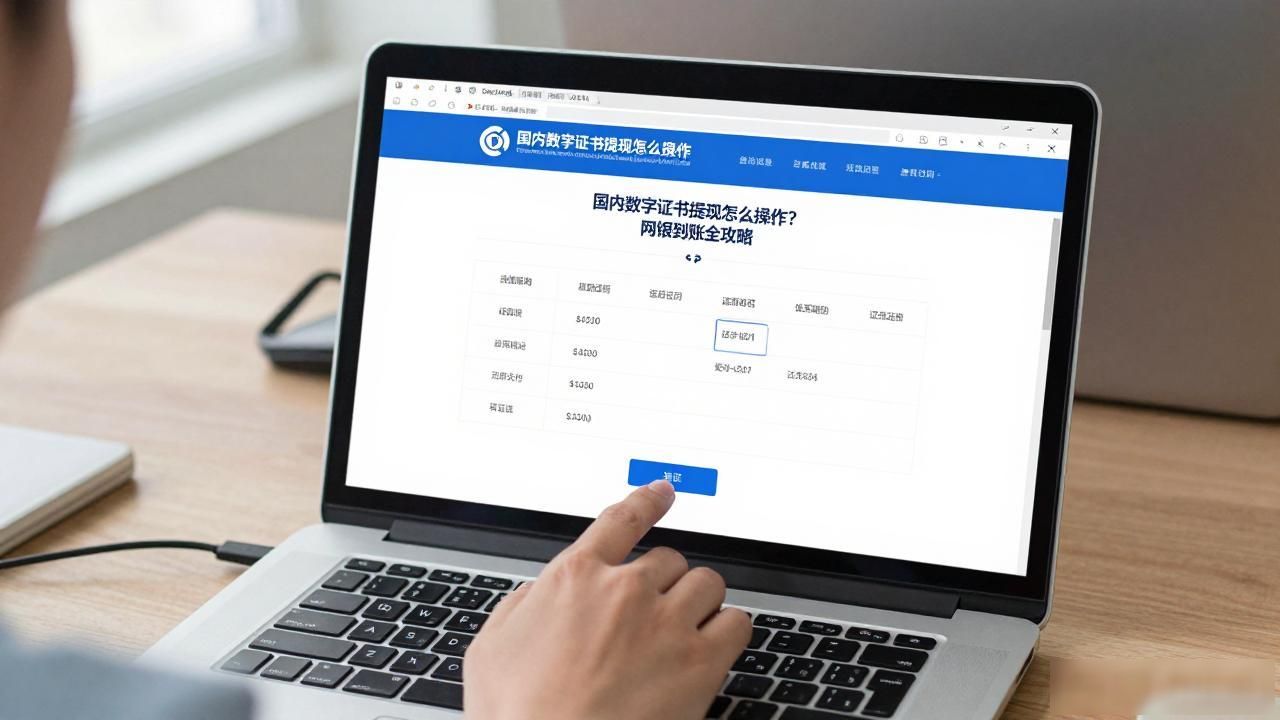 数字证书提现流程_数字证书账户安全_国内数字证书货币提现