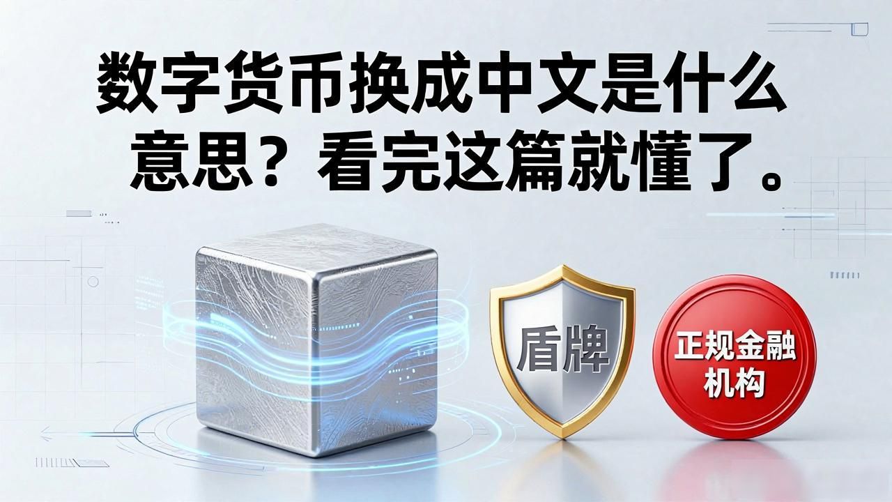 数字货币中文术语解析 普通人入门数字货币基础知识 区块链与数字货币的关系_数字货币换成中文