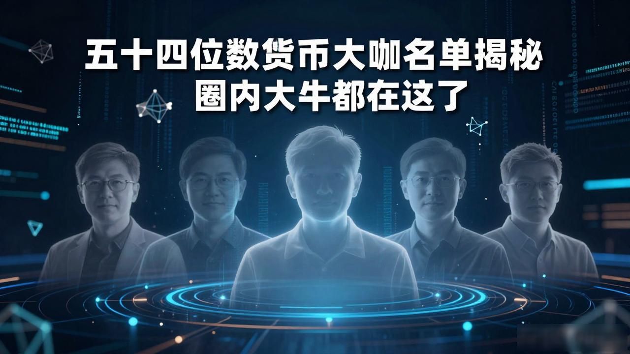 数字货币圈五十四位大咖名单价值_五十四位数字货币大咖_区块链技术与资本跨界组合