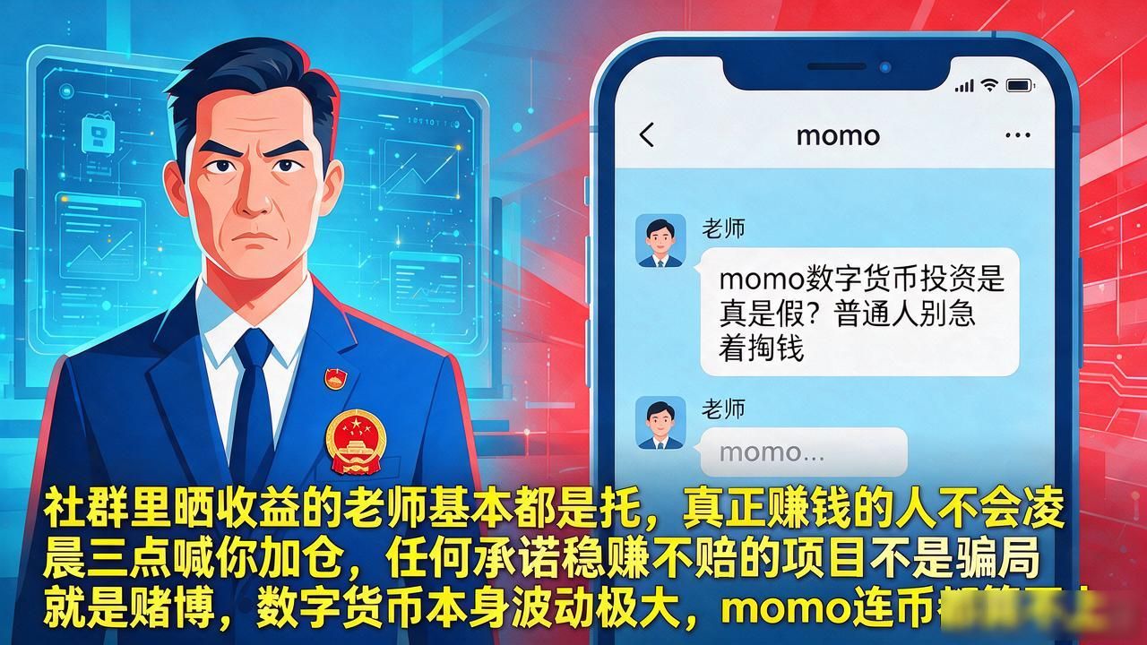 momo数字货币投资_momo数字货币骗局_mo mo平台套路分析