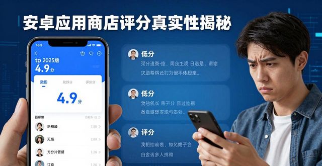 应用商店评分最高的应用_安卓应用商店评分对比：tp 2025版4.9分背后的用户口碑真相！_应用评分1.0会下架吗