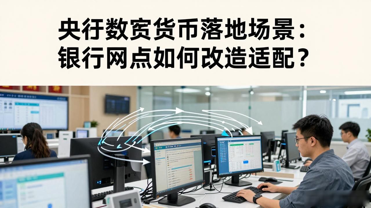 数字人民币推广 银行网点转型 硬件软件升级_央行数字货币场地