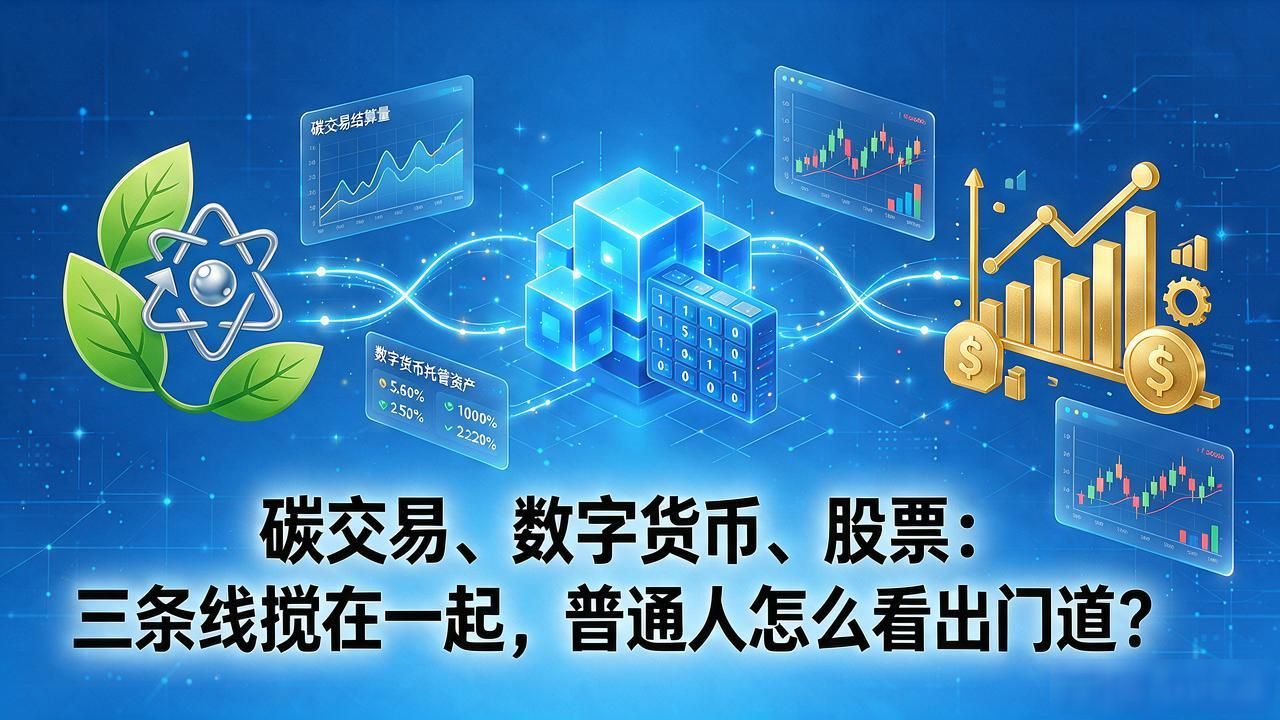 碳配额代币化_碳交易数字货币股票_数字货币结算碳交易