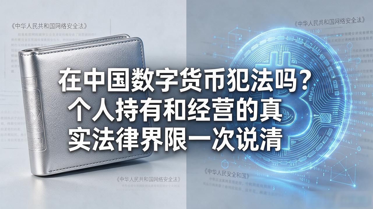 在中国数字货币犯法么_个人持有比特币是否犯法_虚拟货币交易非法经营罪认定