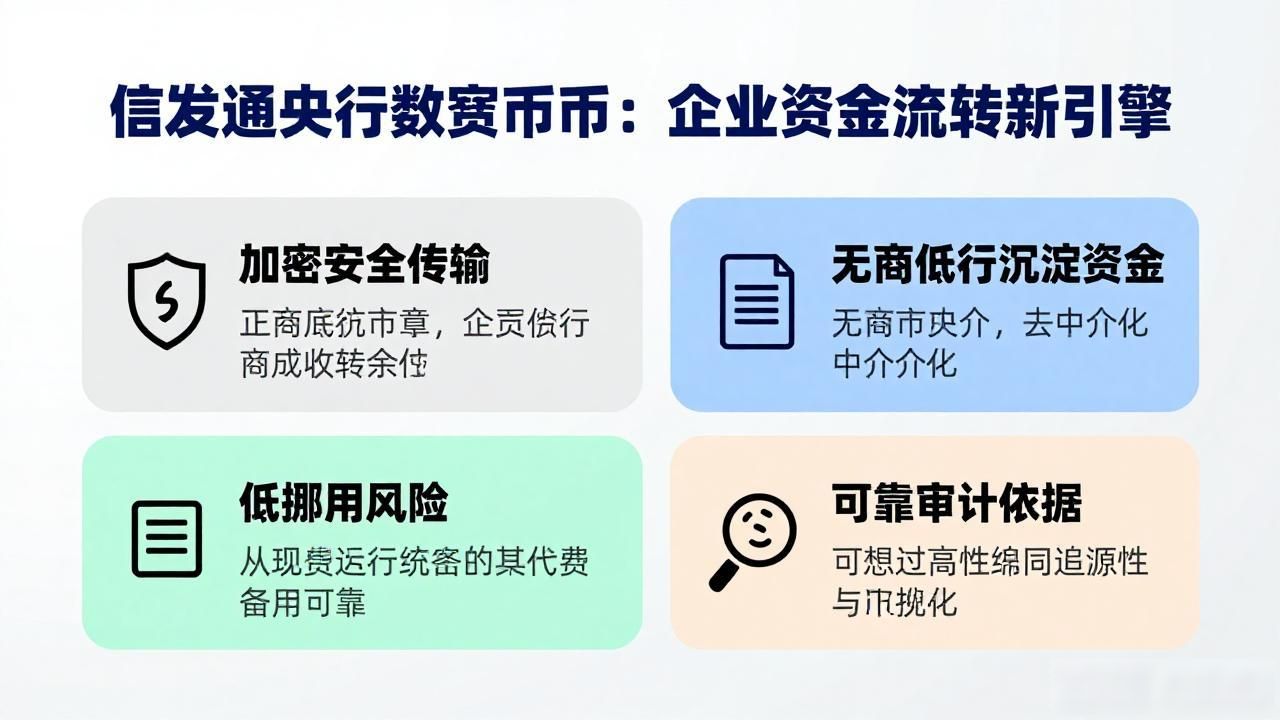 信发通央行数字货币_信发通智能合约支付解决方案_数字人民币中小企业供应链金融