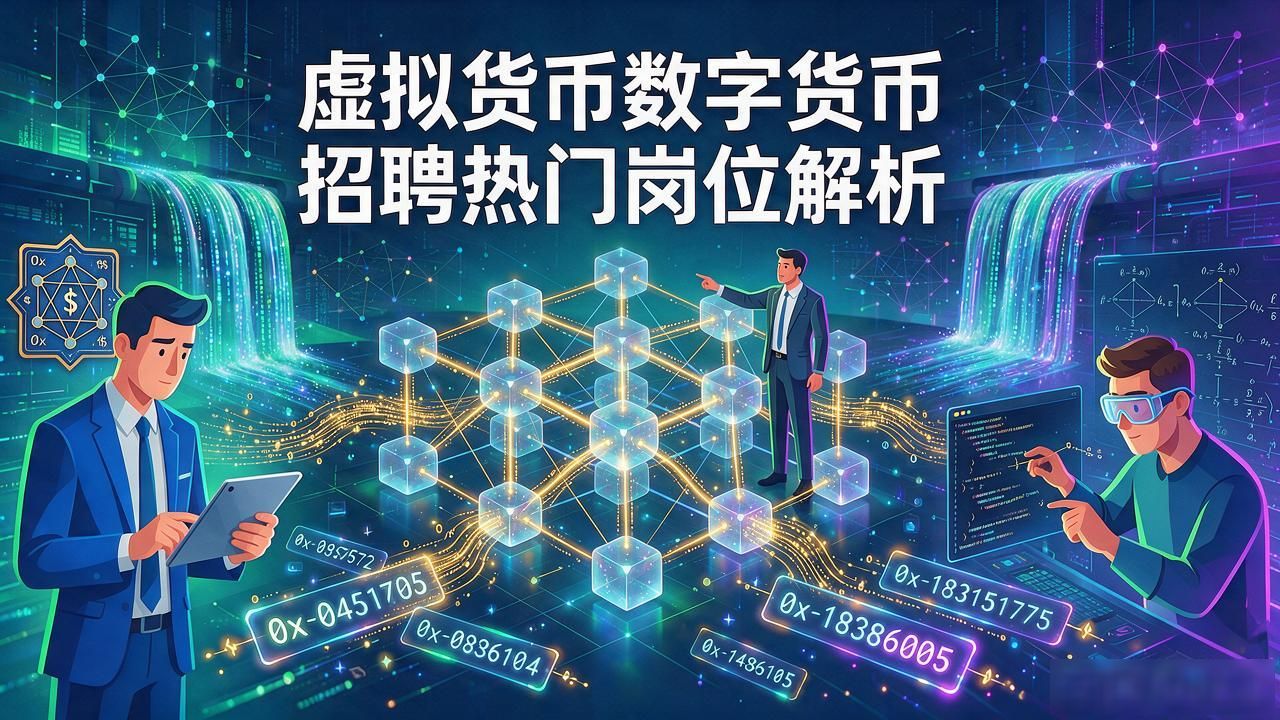 虚拟货币数字货币招_区块链技术岗位人才需求_加密货币行业交易运营岗位求职技巧