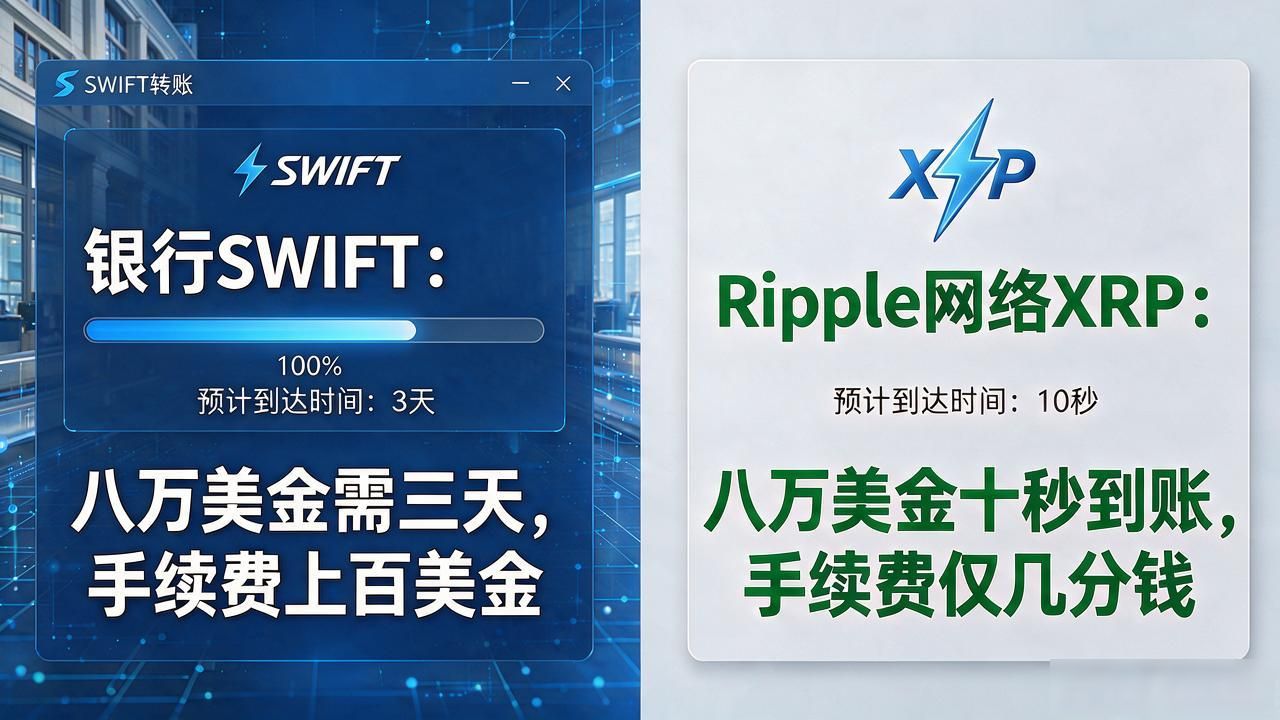 最适合转账的数字货币_TRC20链USDT高频小额跨境转账优势_XRP大额跨境支付手续费低到账快