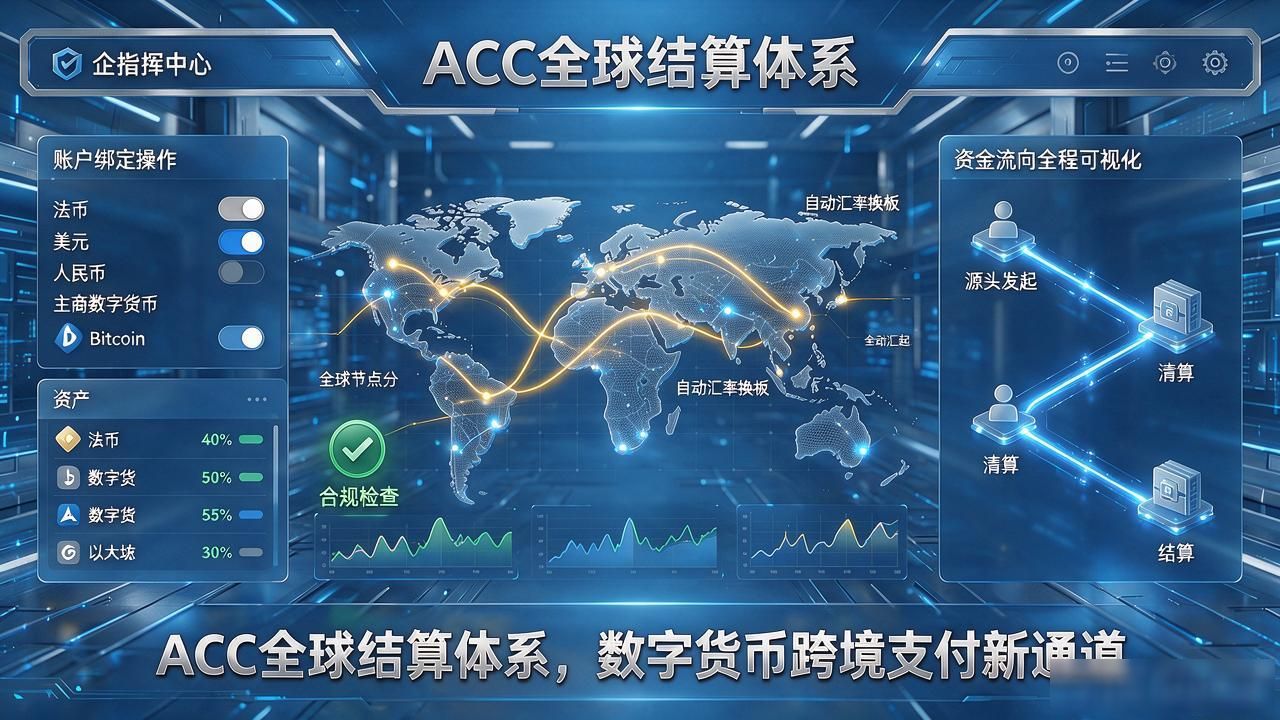 ACC全球数字货币结算体系_区块链跨境支付基础设施_acc全球数字货币结算体系