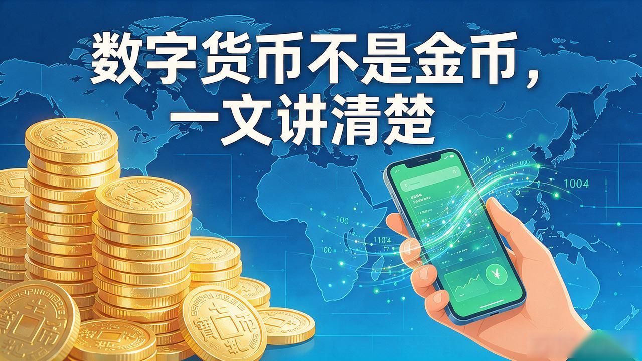 数字货币是什么金币_数字货币和金币的区别 比特币去中心化特点 数字货币与实物金币价值差异