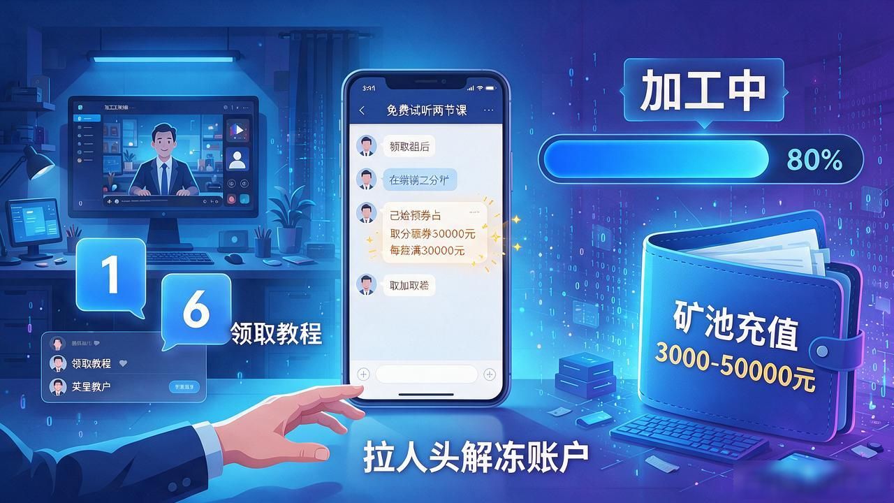 如何识别数字货币加工诈骗套路_数字货币加工视频下载_数字货币加工视频是骗局吗